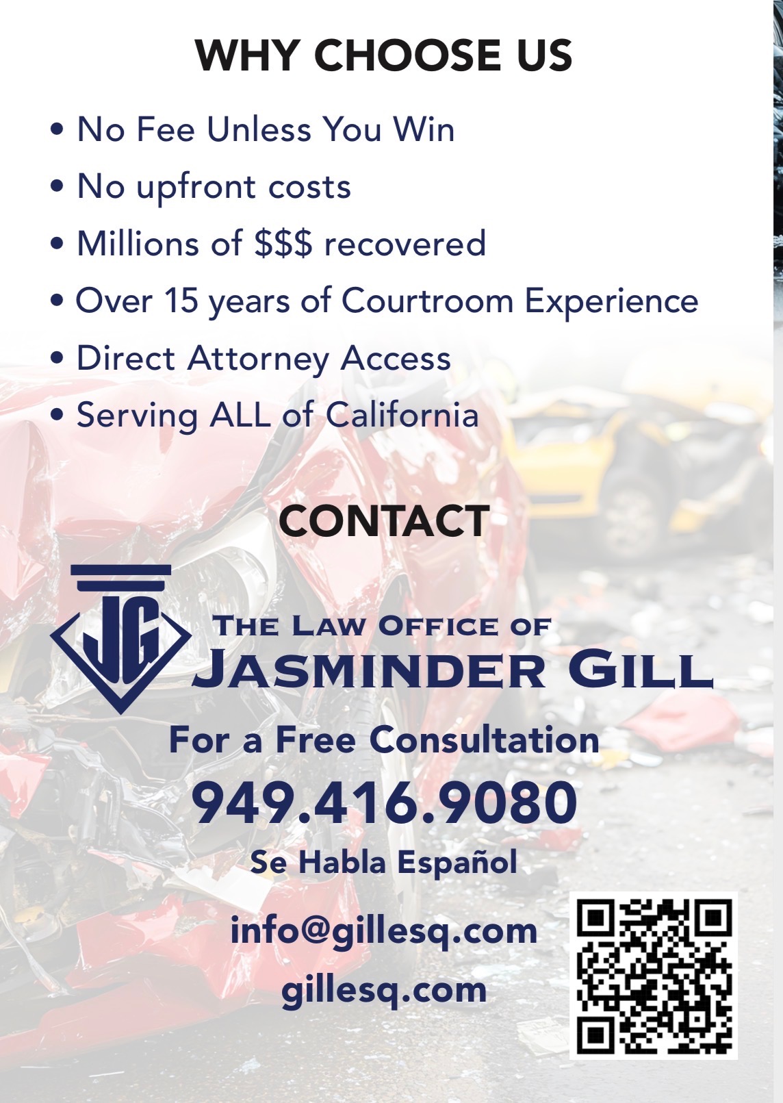 Law Office Of Jasminder Gill - Legal Services in Costa Mesa, CA in Costa Mesa, Costa Mesa