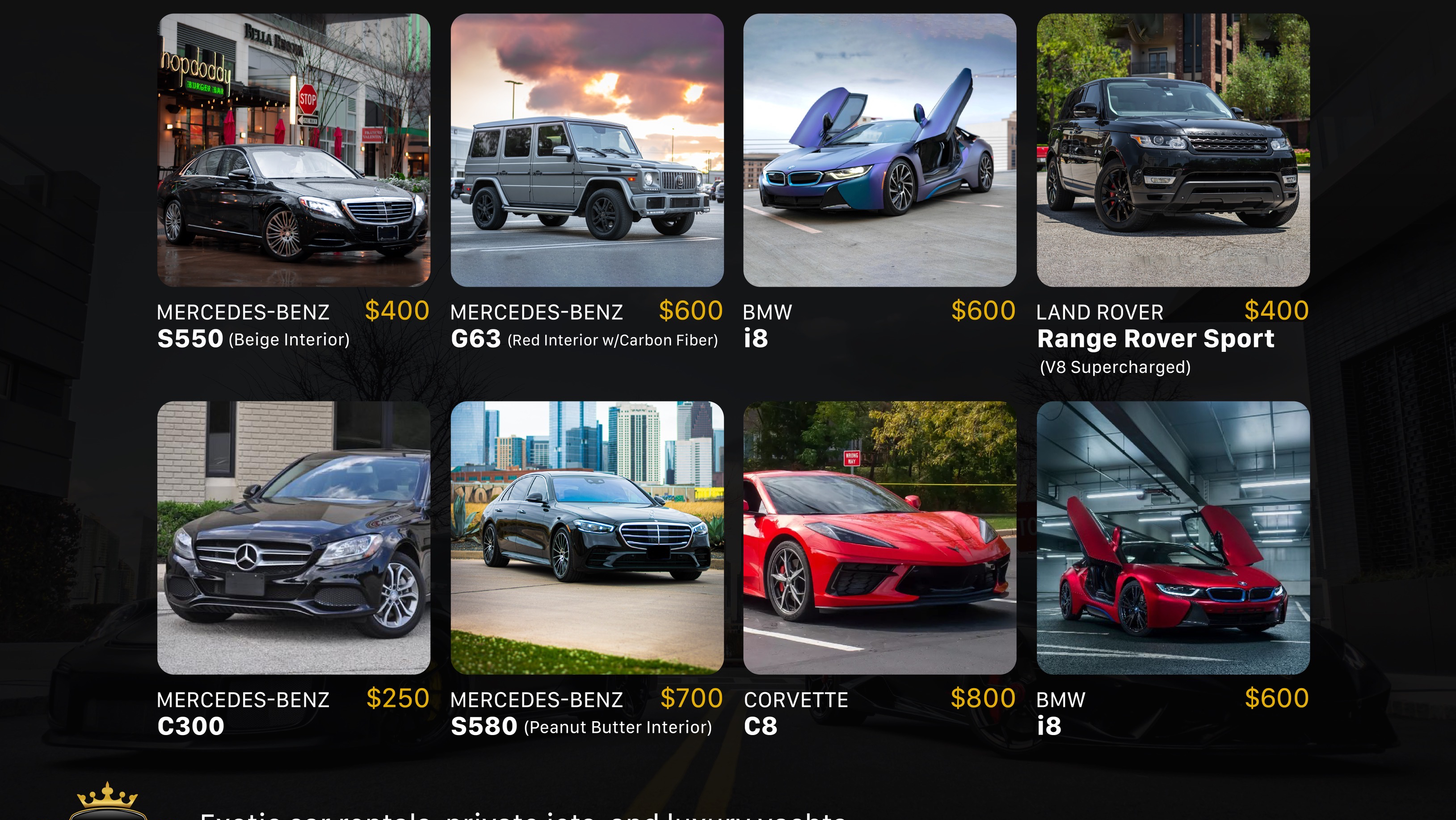 Leozen Exotic Rentals - Local Transportation in Houston, TX in Houston, Houston