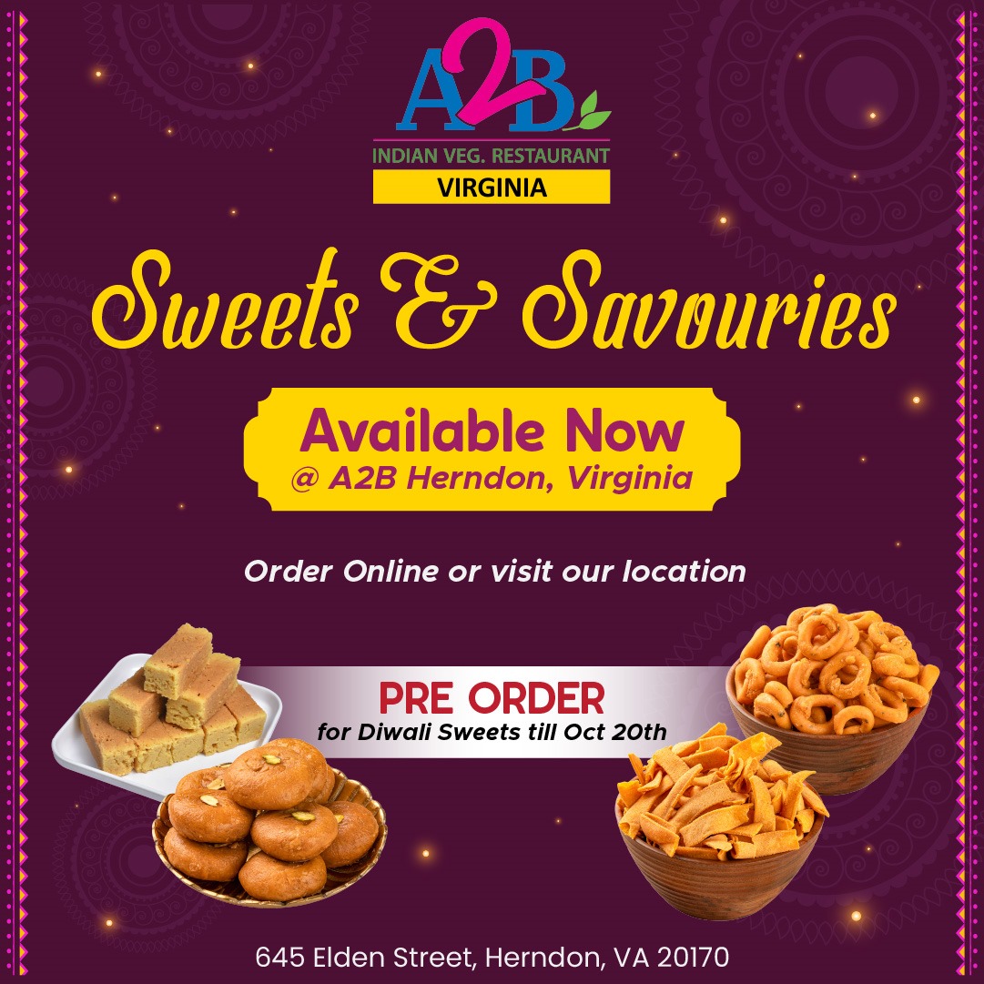 A2B - Adyar Ananda Bhavan Virginia - Restaurants in Herndon, VA in Herndon, Herndon