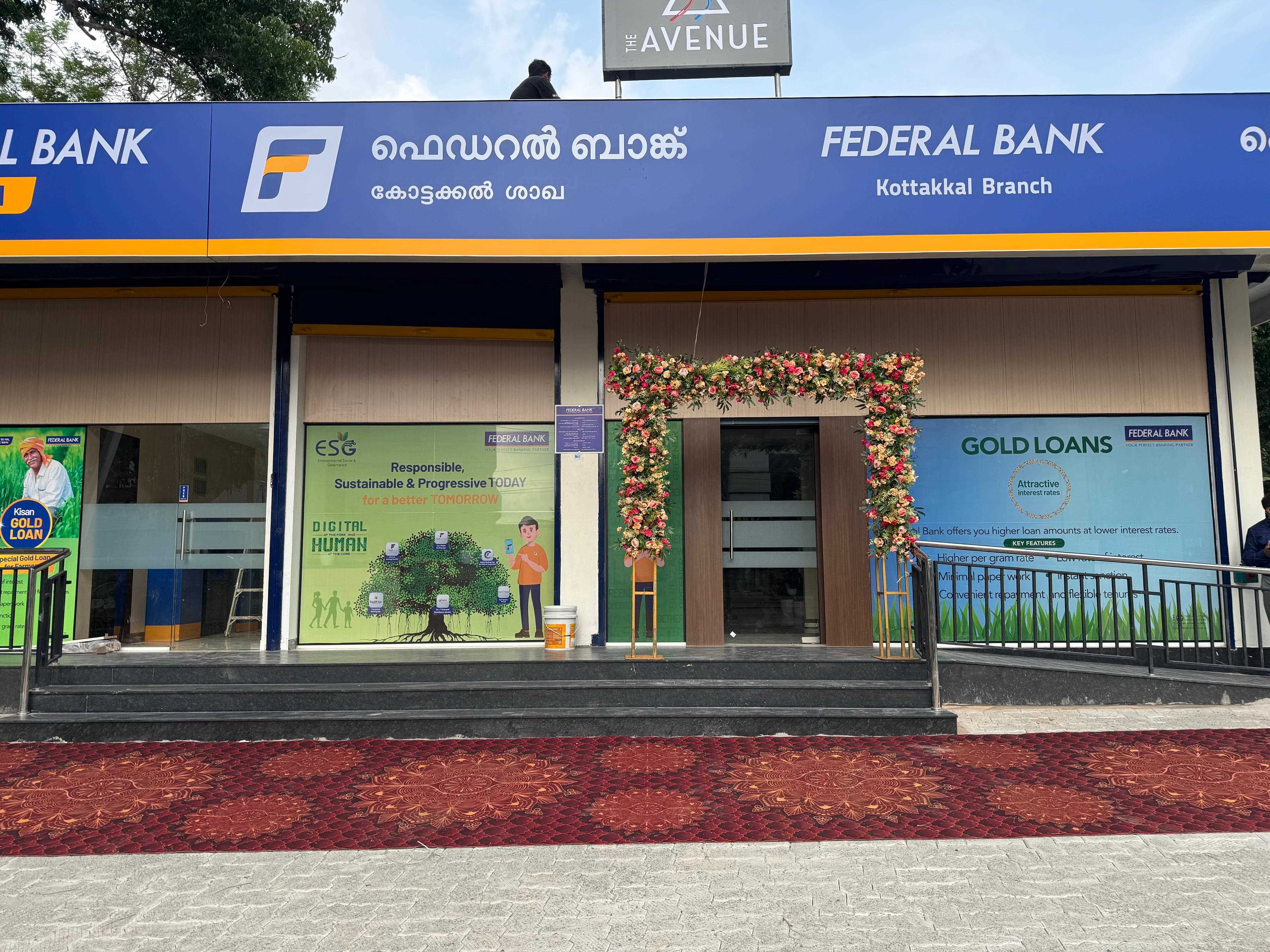 Federal Bank in Kottakkal, Malappuram