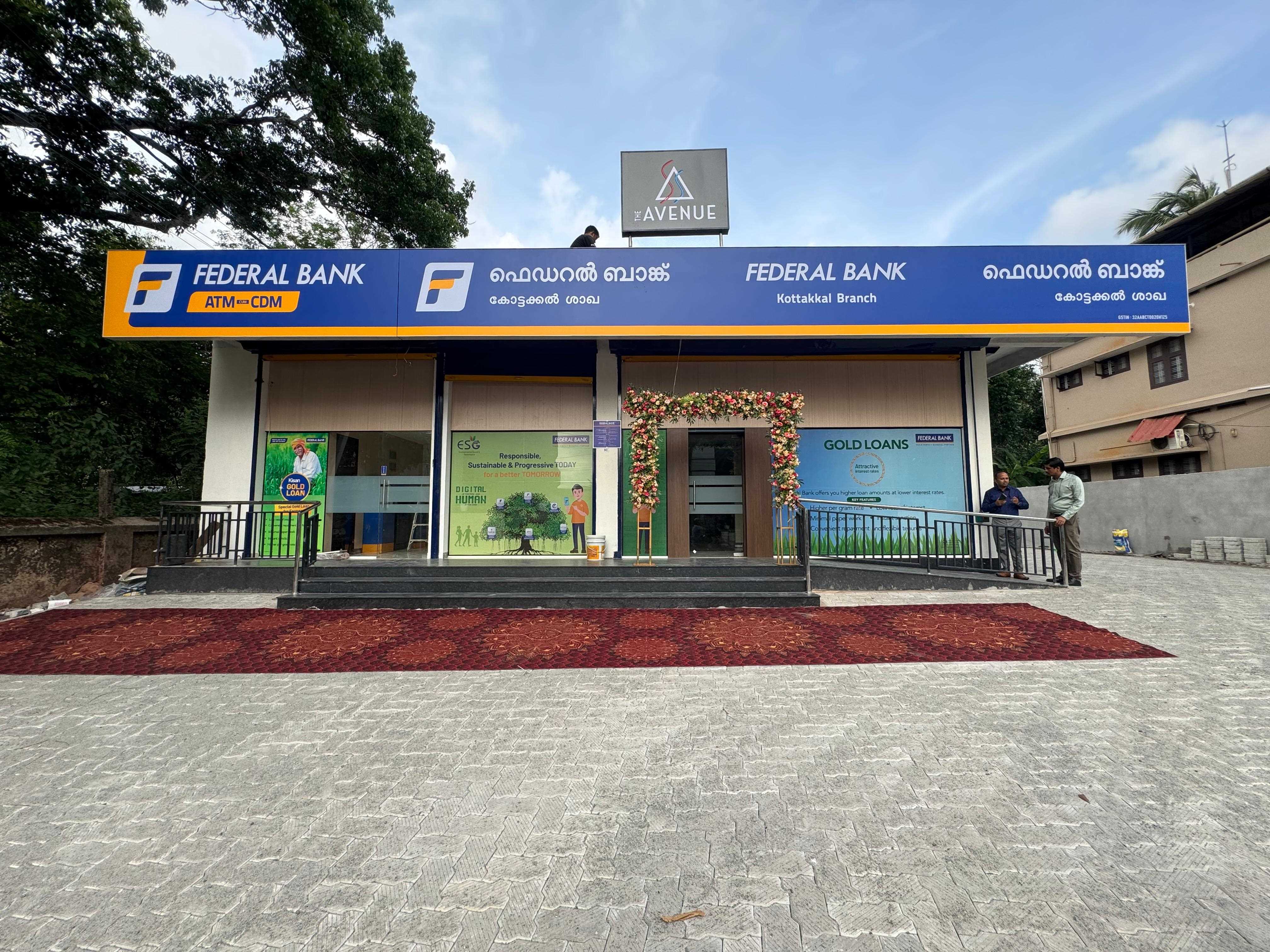 Federal Bank in Kottakkal, Malappuram