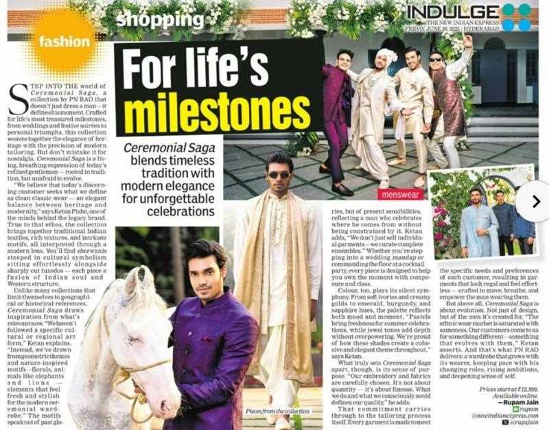 P N RAO Fine Suits in Jubilee Hills, Hyderabad