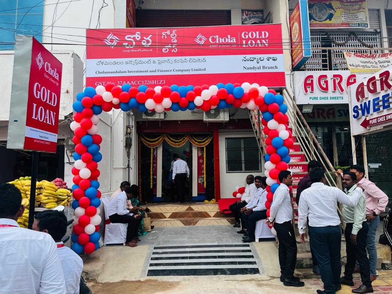 Chola Gold Loan in Sanjeeva Nagar, Nandyala