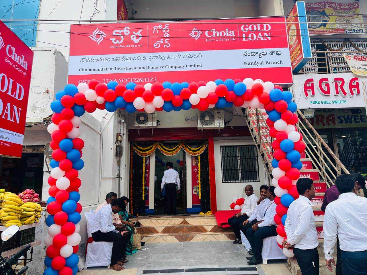 Chola Gold Loan in Sanjeeva Nagar, Nandyala
