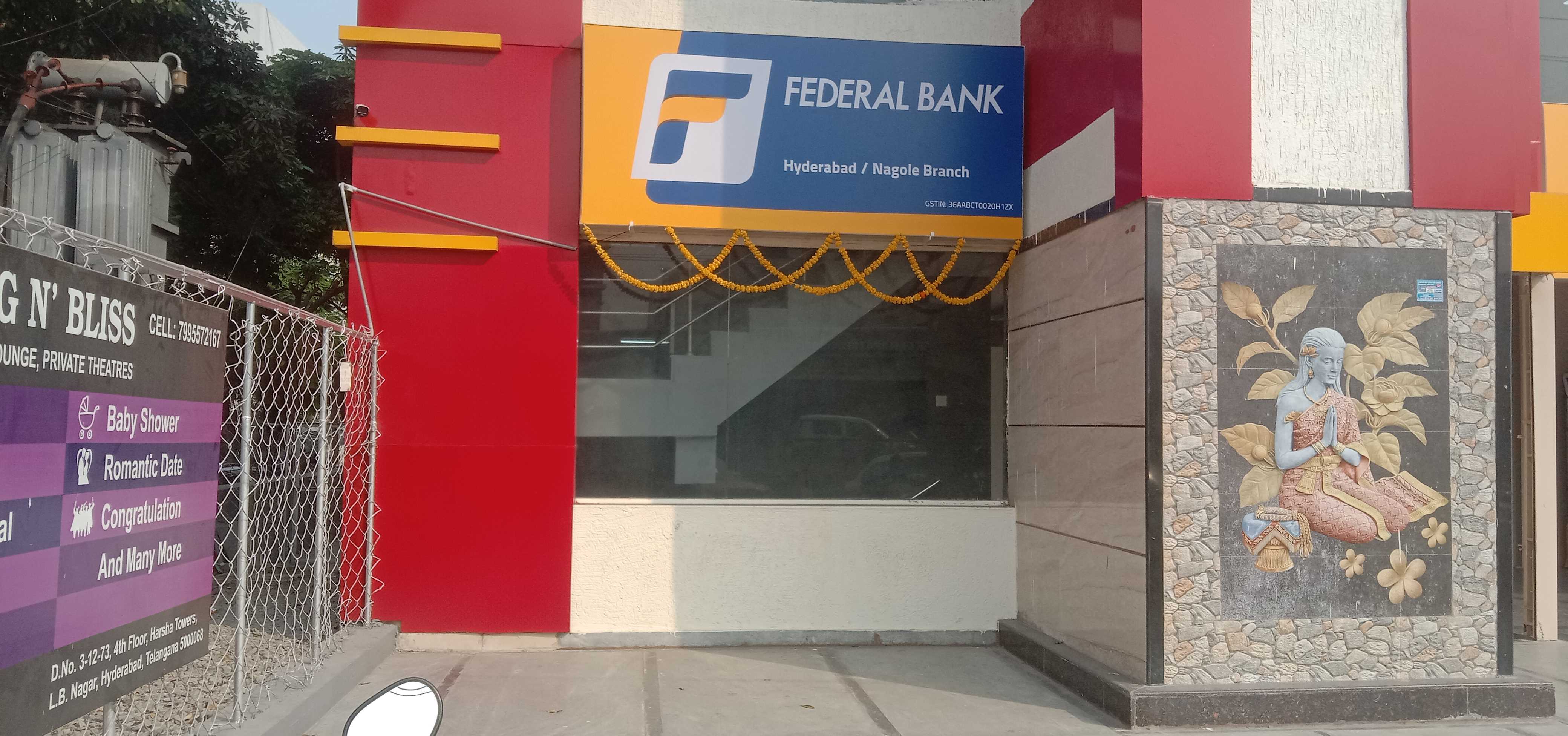 Federal Bank in LB Nagar, Hyderabad