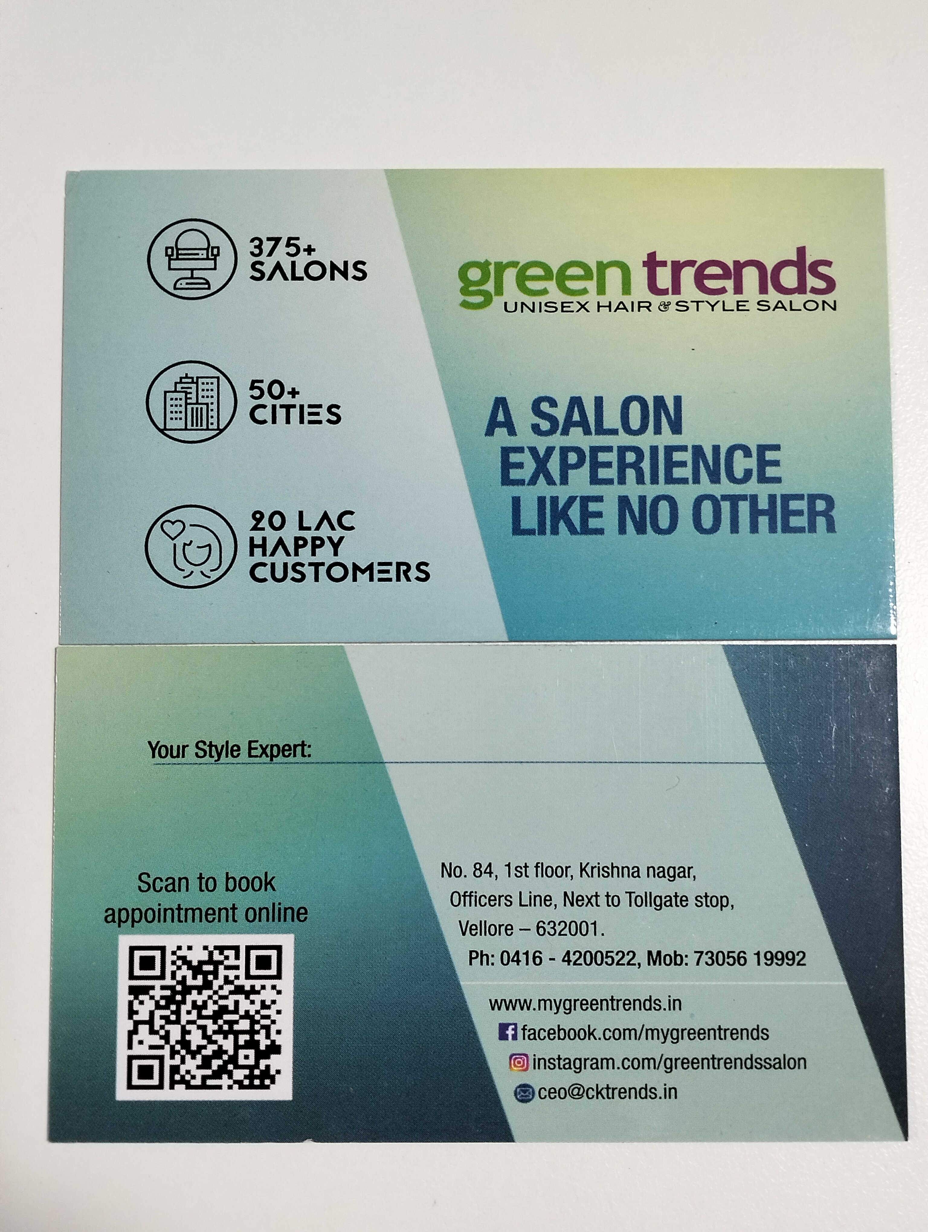 Green Trends in Veerasamy Nagar, Vellore