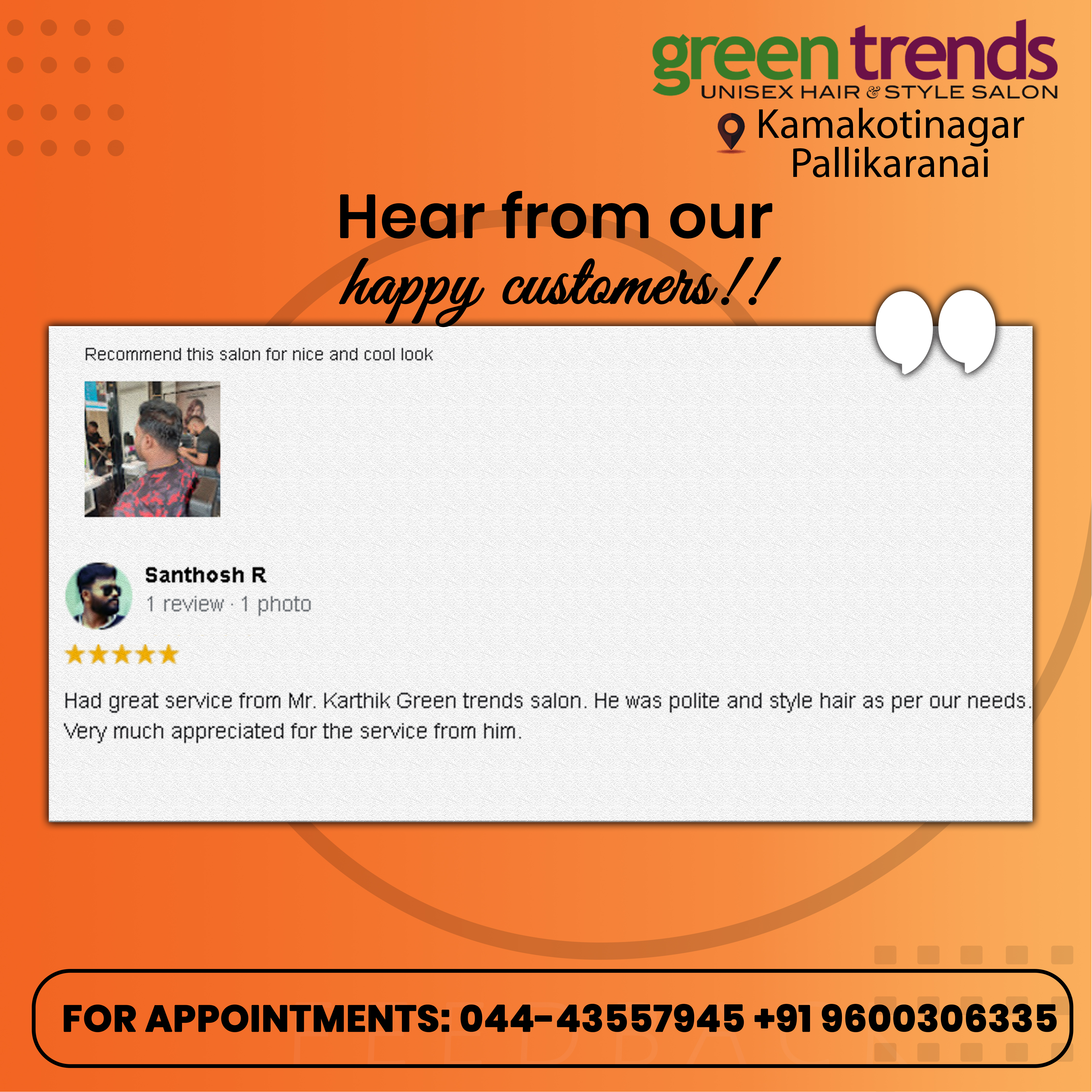 Green Trends in Pallikaranai, Kanchipuram?