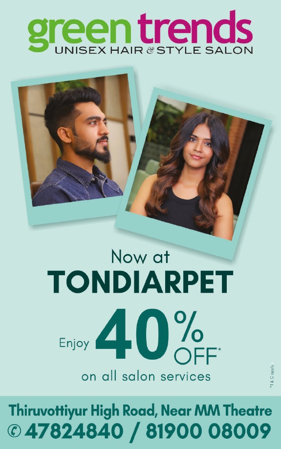 Green Trends in Washermanpet, Chennai