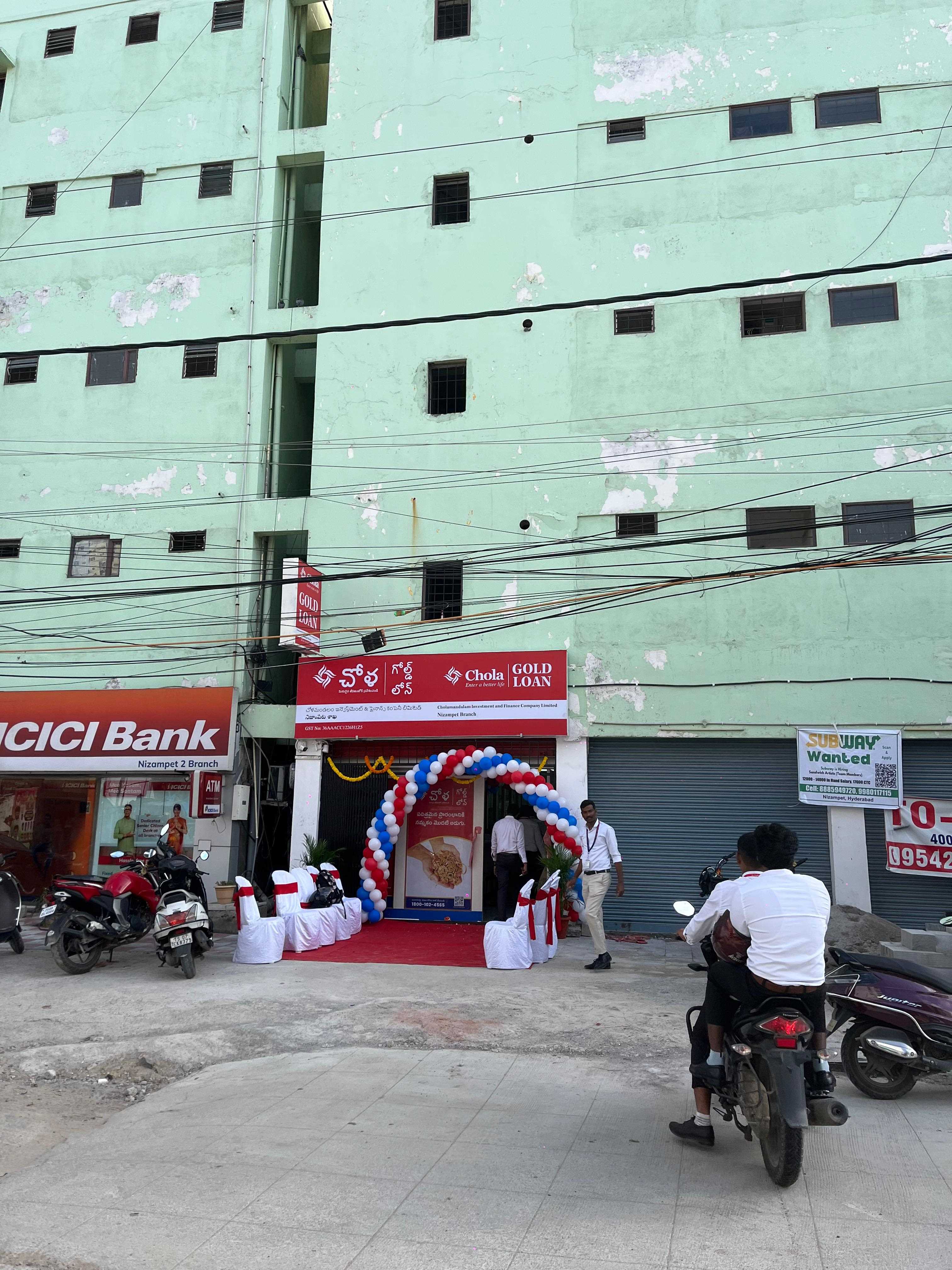 Chola Gold Loan in Satyam Valley, Hyderabad