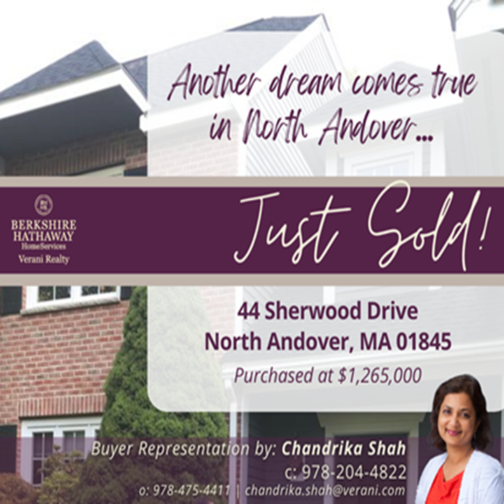 Chandrika Shah Realtor in North Andover in Andover, Andover