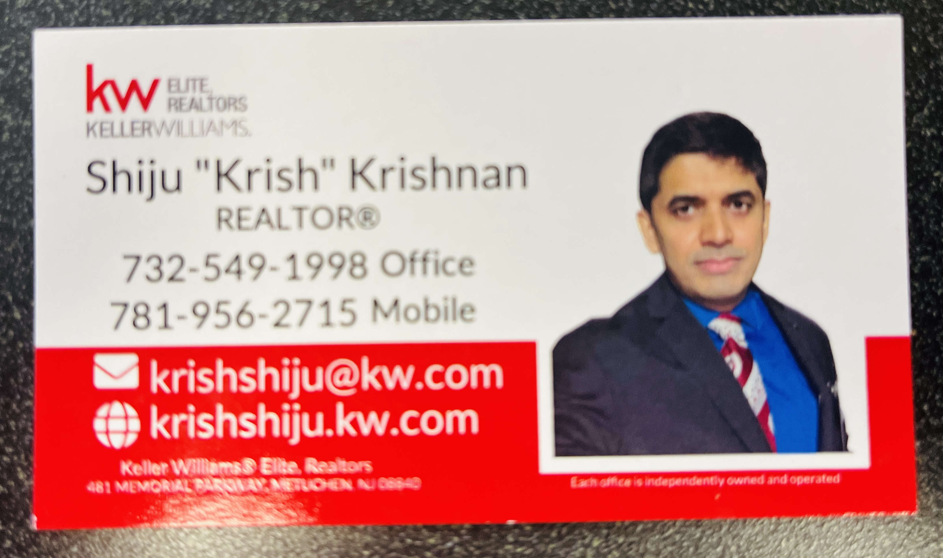 Krish Krishnan Shiju Realtor - Real Estate Agents in Metuchen, NJ in Metuchen, Metuchen
