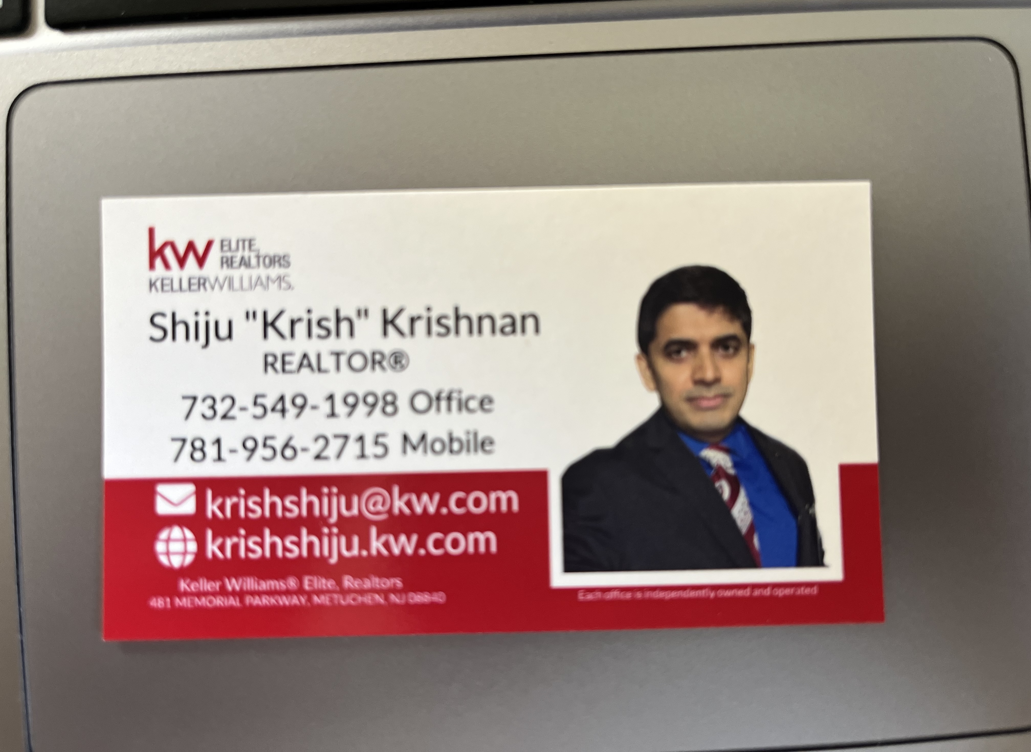 Krish Krishnan Shiju Realtor - Real Estate Agents in Metuchen, NJ in Metuchen, Metuchen